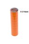 Price Tag 10Pcs Orange X 5 Pack