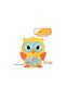 Interactive Baby Musical Owl Toy with Light-Up Buttons and Sound Effects-Yellow - 3
