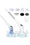 Cordless Electric Spin Scrubber - 580RPM Power Scrubber with 6 Brush Heads, IPX7 Waterproof, 90min Runtime & LED Display for Tub, Tile, Shower, Kitchen, Car & Floor Cleaning - 3