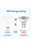 GU10 LED Light Bulb Dimmable 10 Pack, 7W 600LM, 4000K Natural White - 4