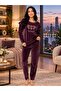Charme Winter Velvet Pajama Set