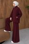 High Collar Zippered Oysho Suit Tsd260286 Plum - 3