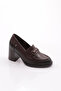2453407K Women's Leather Heels - 5