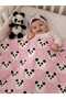 Panda Baby Blanket 100 × 100 cm with Panda Gift