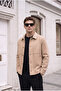 Buttoned Cashmere Jacket with Hidden Pocket Design - 2