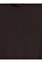 Two Mt Shop Quality Lcw Everyday Brown Camisole Plain Super Skinny & Extra Slim Long Sleeve Women - 6