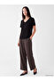 Two Mt Shop Quality Black Combed Cotton Plain Standard & Regular Short Sleeve Women's T-Shirt - 2