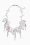 Beaded bow necklace - 2