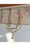 Women's Steel 3-Layer Star Necklace - 2
