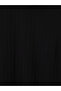 Two Mt Shop Quality Lcw Everyday Black Camisole Plain Super Skinny & Extra Slim Long Sleeve Women's Bodysuit - 6