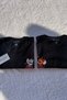 Men's Black Kitten Mouse Cotton Lover Spouse Couple T-Shirt (the Man's T-Shirt from the Couple T-Shirt) - 5