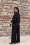 Black Chain Design Premium Jacket and Pants Set - 4