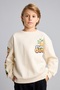 Stumble Guys Printed Crew Neck Soft Fleece Sweatshirt for Boys I3215A826Wn - 2