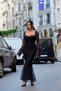 Black Heart Collar Spanish Sleeve Lace Dress - 3