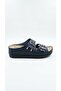 Navy blue women's slipper 569.3001-07 - 2