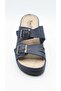 Navy blue women's slipper 569.3001-07 - 3