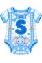 Baby Shower Banner Decoration Set Blue Baby Boy Outfit Stringed Banner with 10 Letters - 4