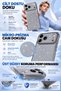 Compatible with iPhone 18 Pro Max / 17 Pro Max / 18 Pro Max - Crystal Flex Transparent Silicone Glittery Look Flashy Case - 2