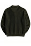 Men's Cardigan Oversize Fit Buttoned Polo Collar Knitwear Sweater Non-Stretch - 3