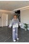 Stoned Lace Suit Gray - 2