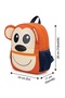 Cute Monkey Figured Boys and Girls Kindergarten Nursery Backpack - Lightweight and Orthopedic and Comfortable Legra Fabric - 2
