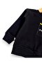 Baby Boy Winter 3 Threaded Yarn Dinosaur Printed 6-9-12-18-24 Months 2-Piece Top and Bottom Set - 3