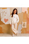 Minimal Design Set of 4 Girls' Cotton Sweatshirts - 4