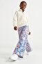 Mori Girl's Jacquard Wide-Leg Pants - 2