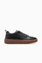 Women's Daily Lace-Up Leather Shoes 26K 26150005K Black