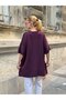 T3390 Long Knit Sweater with Side Slits - 3