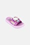 Toddlers Girl Slip On Slides, Purple
