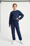 Comfy V Crew Neck Finger-Loop Sweatshirt - 4