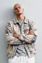 Men's Washable Feel the Street Embroidered Jacket - Gray - 2