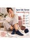 Night Women's Glittery 6-Piece Ankle Booties Socks |   Seamless Towel Structure, Soft and Comfortable Daily Socks - 2