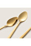 Destina 18 Piece Tea Spoon Set Shiny Gold - 4
