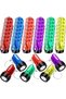 Mini Flashlight Keychains, Small LED Key Chains, Portable Handheld Plastic Flashlights Keych