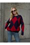 T3027 Baklava Patterned Sweater