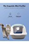 Smart Pet Smell Deodorizer, Litter Box Odor Eliminator, Auto On/Off, Rechargeable Dust-Free Litter G - 5