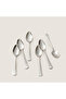 Lumina 18 Piece Tea Spoon Set Shiny Silver