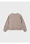 Girl's Knitted Buttoned Cardigan - 4
