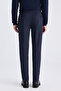 Ds Damat Relaxed Fit (Pile-Free) Navy Blue Dobby Jogger Pants - 3