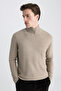 Ds Damat Regular Fit Mink Sweater - 7
