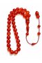 Osmanli Ateşi Special Oriental German Faturan Amber Prayer Beads 8 mm Sphere Cut Wrist Length - 6