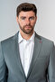 Ds Damat Slim Fit Smoked Plain Wool Suit - 5