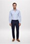Ds Damat Blue Striped Shirt - 3
