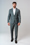 Ds Damat Slim Fit Smoked Plain Wool Suit