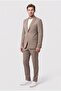 Slim Fit Mink Straight Suit - 3