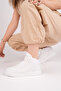 White Unisex High Top Snekaer Shoes - 3