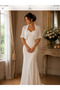 Hand Knitted Rose Detailed Shoulder Shawl - Cape - White Handmade Knitwear Shawl - 2