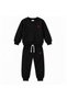 Boy's Dinosaur Embroidered Crew Neck Sweatshirt and Pants 2-Piece Set